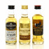 Assorted Scotch Whisky Miniatures x3