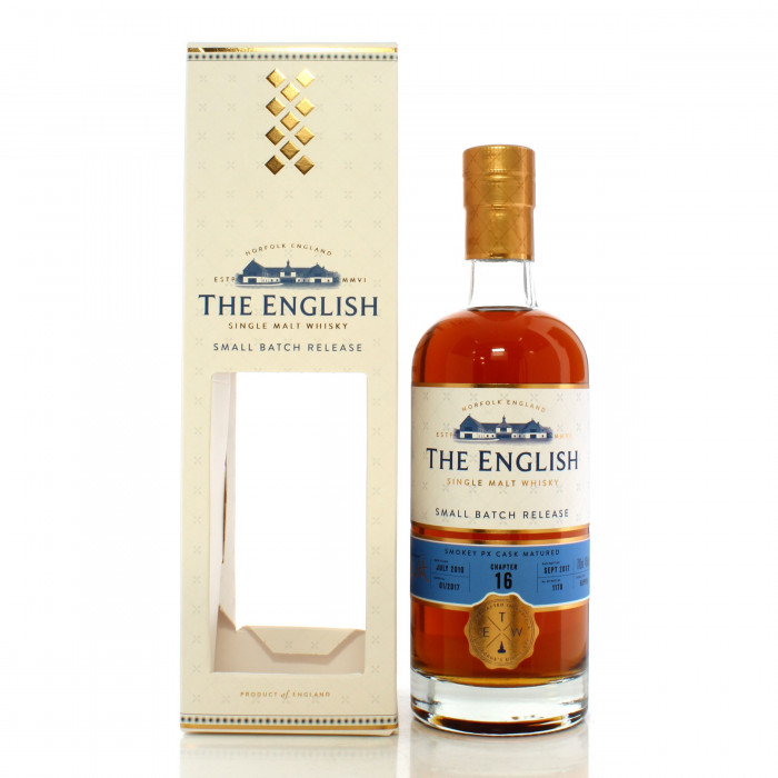The English 2010 7 Year Old Small Batch Release Chapter 16 Smokey PX Cask Batch #01/2017