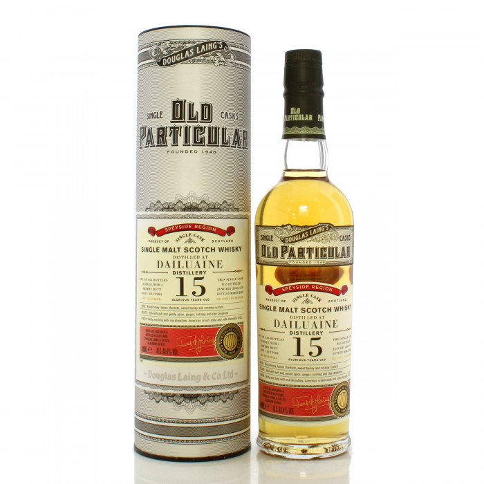 Dailuaine 2005 15 Year Old Single Cask #13904 Douglas Laing Old Particular