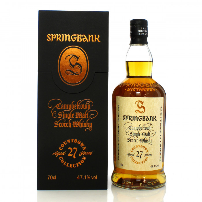 Springbank 27 Year Old The Countdown Collection 1st Release