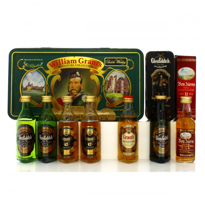 Assorted Scotch Miniatures x7