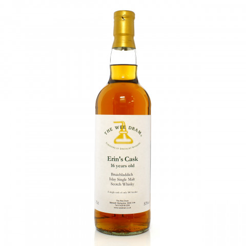 Bruichladdich 16 Year Old Single Cask #376 The Wee Dram - Erin's Cask