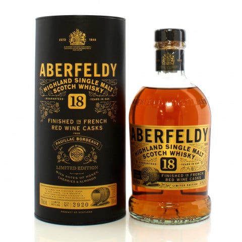 Aberfeldy 18 Year Old Bordeaux Cask Finish