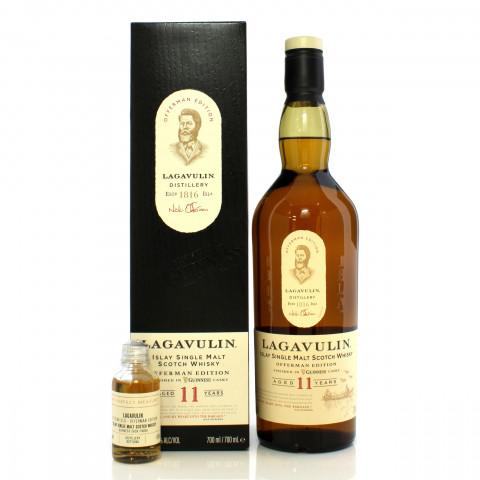 Lagavulin 11 Year Old Offerman Edition 2nd Release Guinness Cask & Sample
