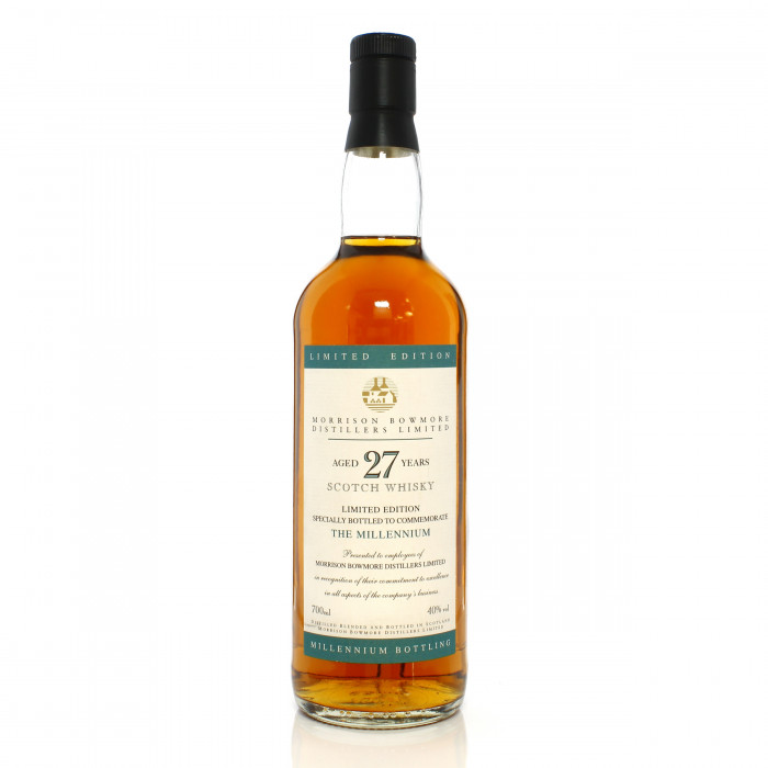 Morrison Bowmore 27 Year Old The Millennium