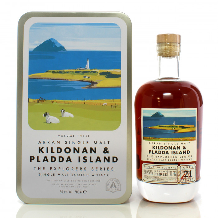Arran 21 Year Old Explorer's Series Volume Three - Kildonan & Pladda Island