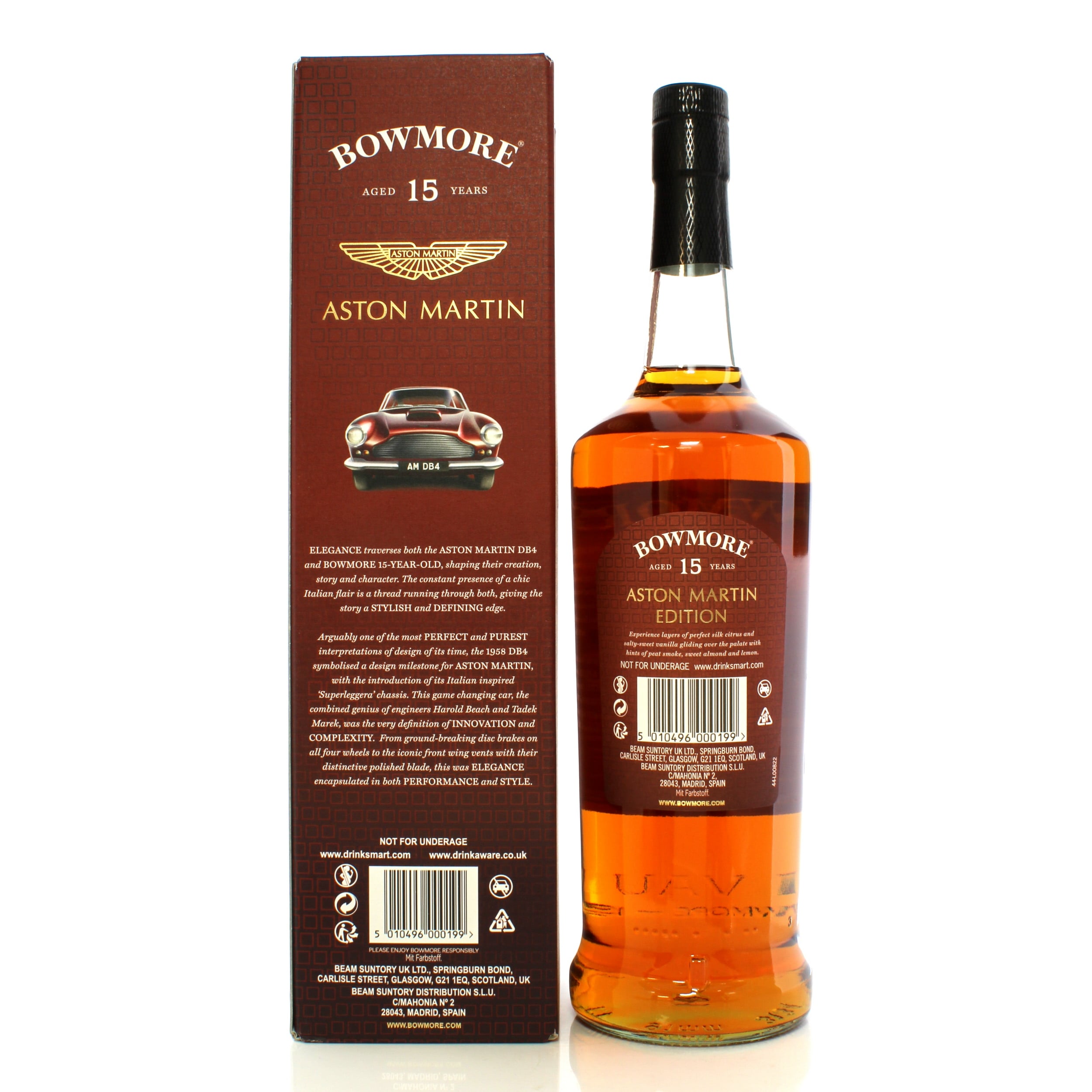Bowmore 15 Year Old Aston Martin Edition No.8 - Travel Retail