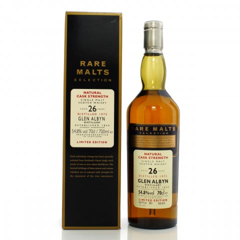 Glen Albyn 1975 26 Year Old Rare Malts