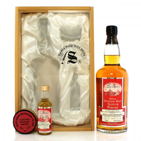 Glencadam 1972 29 Year Old Single Cask 7821 Signatory Vintage Silent Stills Gift Pack