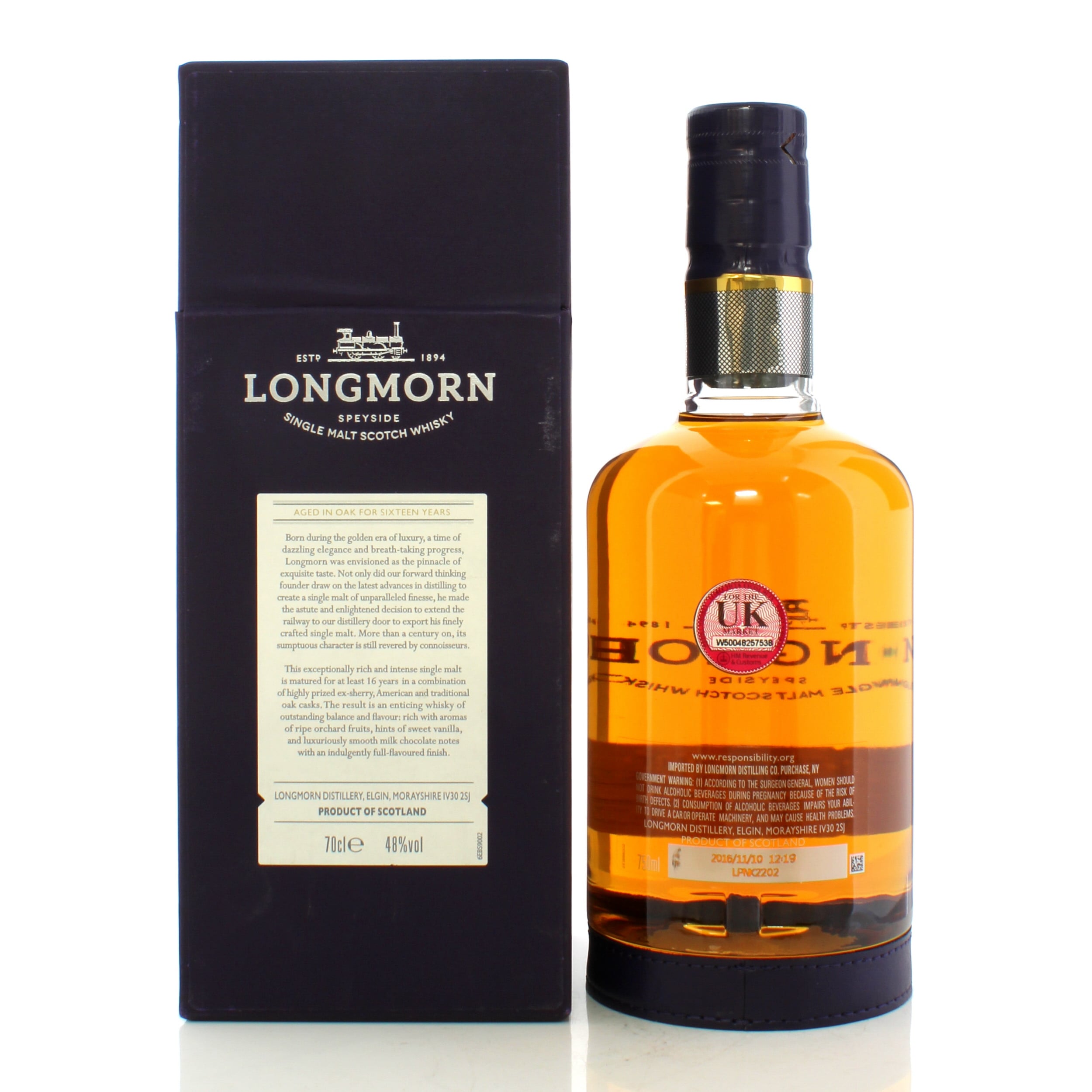 Longmorn 16 Year Old Auction A79413 | The Whisky Shop Auctions