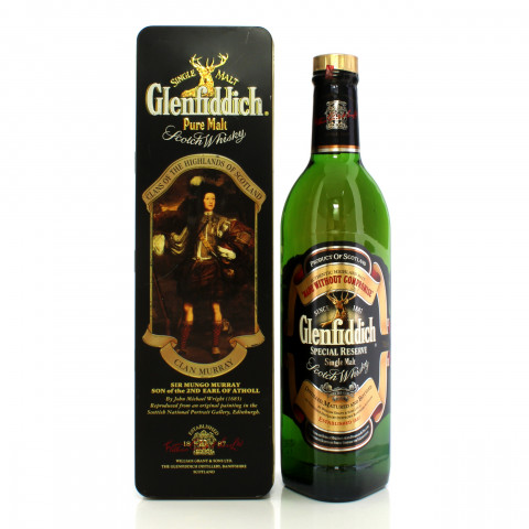 Glenfiddich Special Reserve & Clan Murray Tin