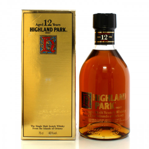 Highland Park 12 Year Old 1980s