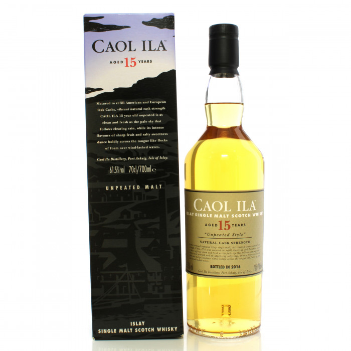 Caol Ila 15 Year Old Unpeated 2016 Special Release