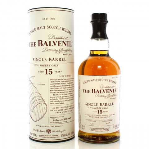 Balvenie 15 Year Old Single Barrel 11231 Sherry Cask