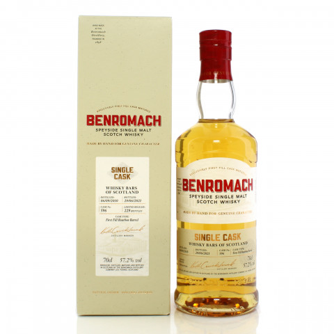 Benromach 2010 10 Year Old Single Cask #596 - Whisky Bars of Scotland