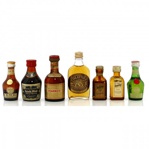 Assorted Liqueur Miniatures x7