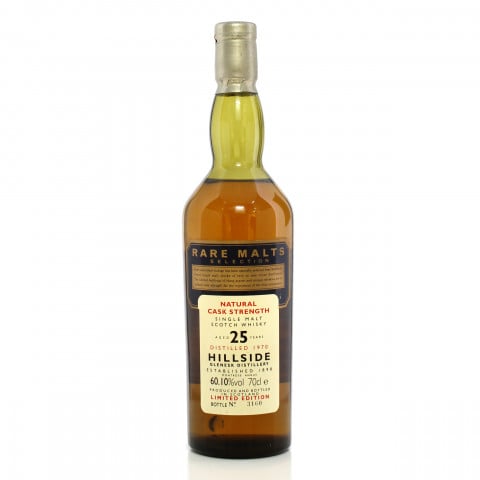 Hillside 1970 25 Year Old Rare Malts