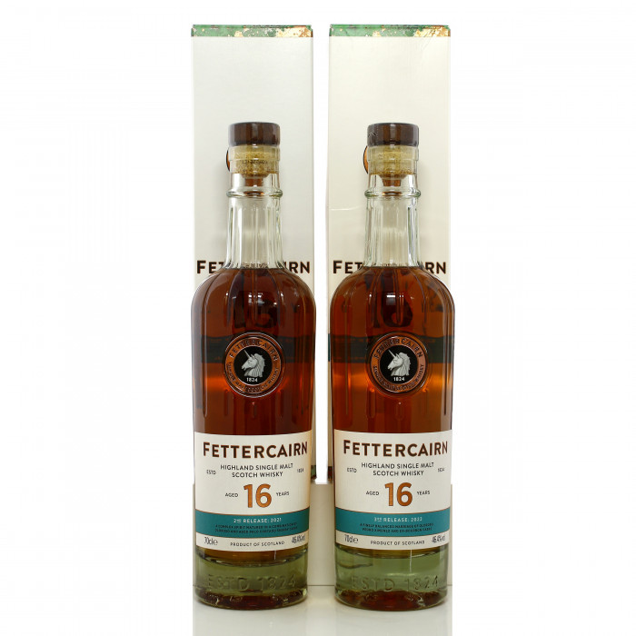 Fettercairn 16 Year Old 2nd Release 2021 & 3rd Release 2022