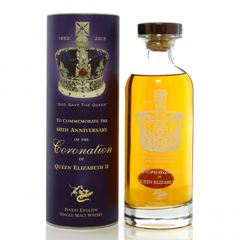 The English Whisky Company 60th Coronation Anniversary Queen Elizabeth II