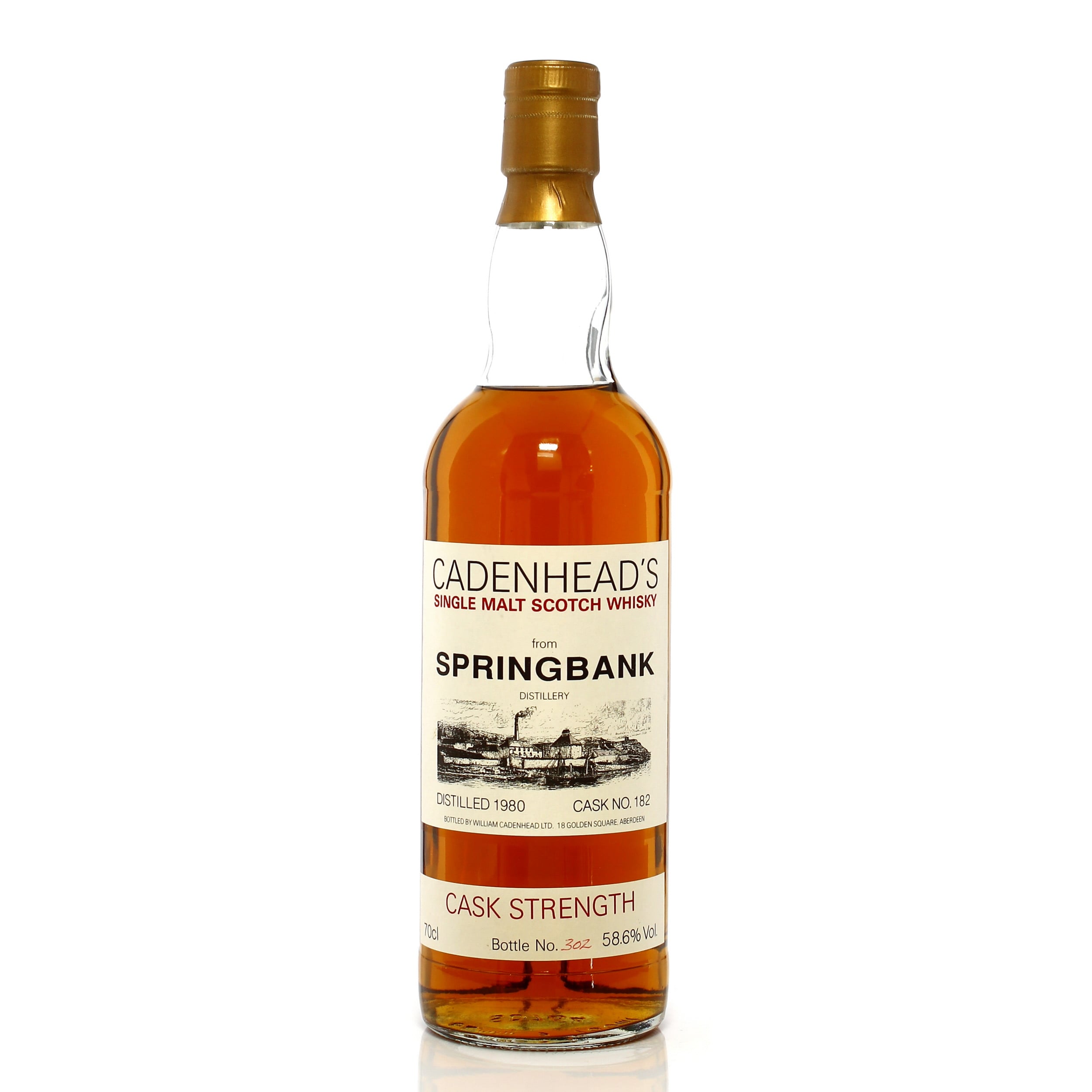 Springbank 1980 Single Cask 182 Cadenheads