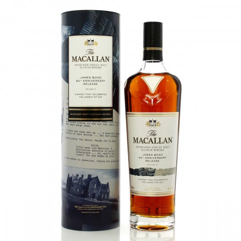 Macallan James Bond 60th Anniversary Release Decade VI Print