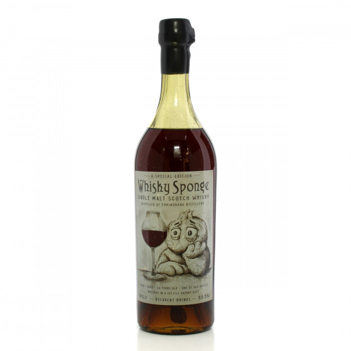 Springbank 1996 26 Year Old Whisky Sponge Special Edition