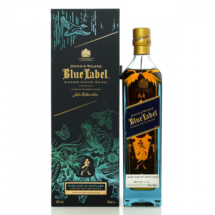 Johnnie Walker Blue Label Rare Side of Scotland Limited Edition Design 2019
