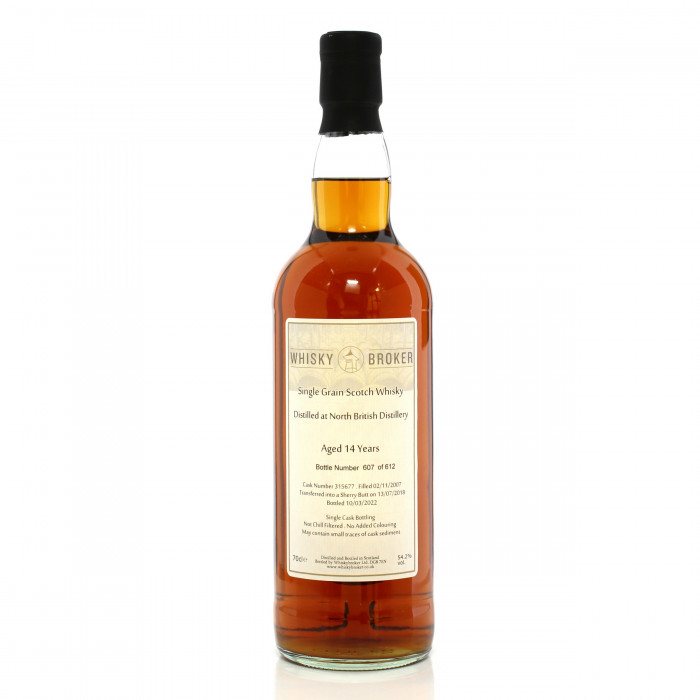 North British 2007 14 Year Old Single Cask #315677 Whisky Broker