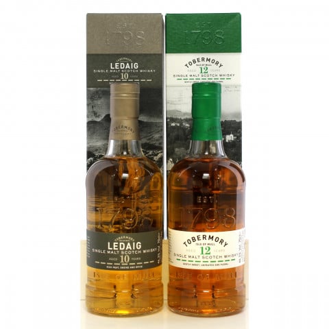 Ledaig 10 Year Old Tobermory 12 Year Old