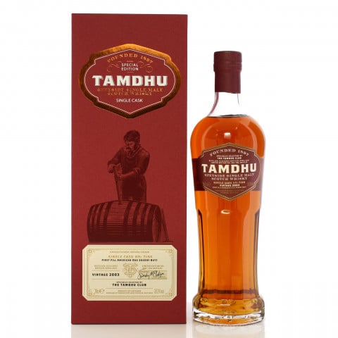 Tamdhu 2003 17 Year Old Single Cask 7196 Tamdhu Club