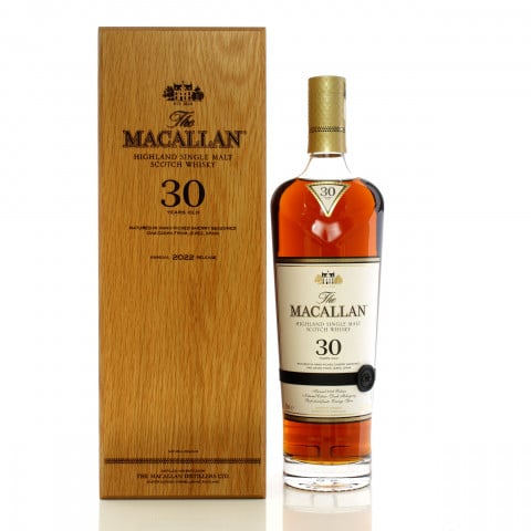 Macallan 30 Year Old Sherry Oak 2022 Release