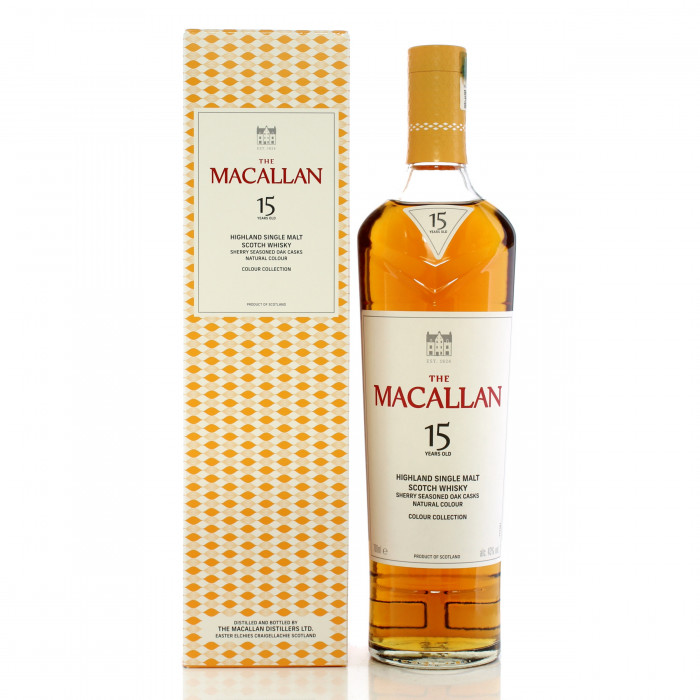 Macallan 15 Year Old Colour Collection - Travel Retail