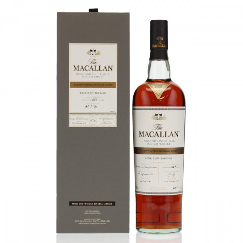 Macallan 2002 15 Year Old Single Cask #8167/02 Exceptional Cask 2018 Release