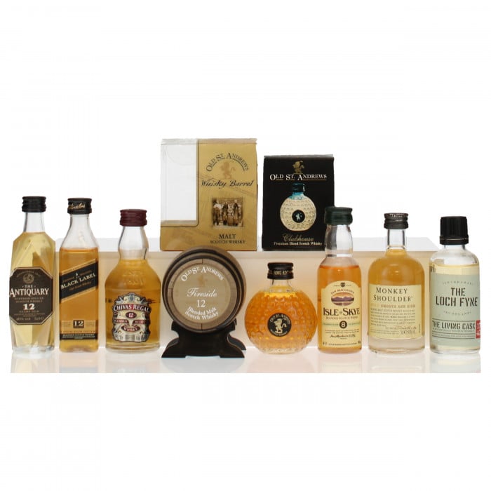 Assorted Scotch Whisky Miniatures x8 Auction A88945 | The Whisky Shop ...