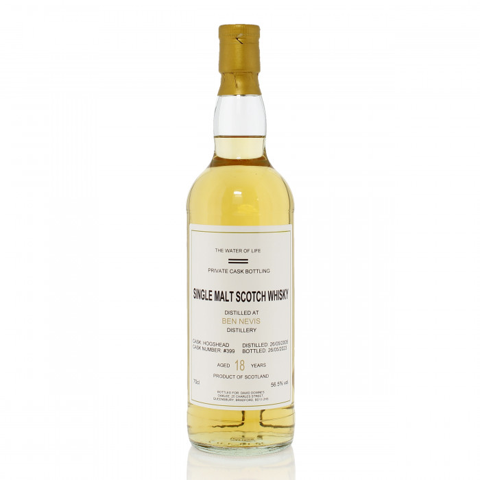 Ben Nevis 2005 18 Year Old Single Cask #399 Private Cask