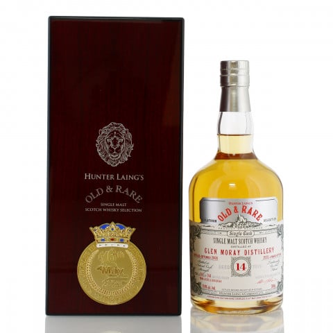 GLEN MORAY 2008 14 YEAR OLD PRIVATE CASK COLLECTION