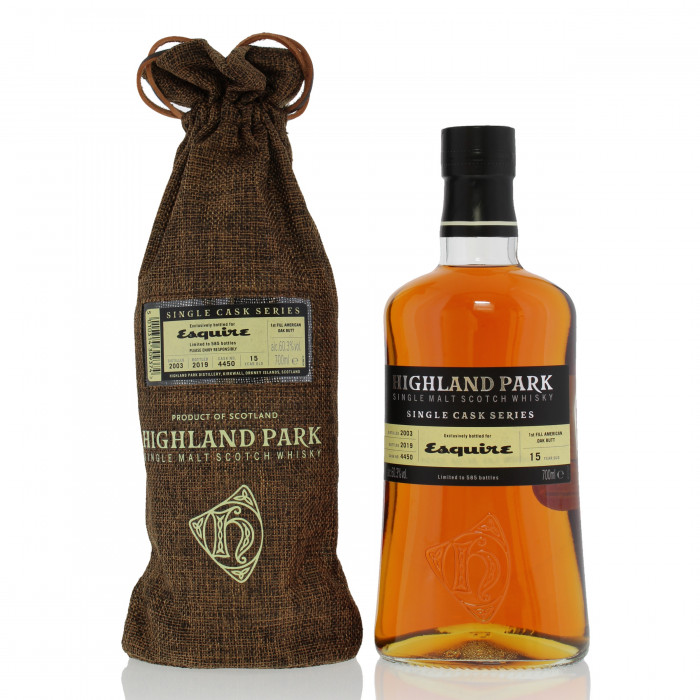 Highland Park 2003 15 Year Old Single Cask #4450 - Esquire