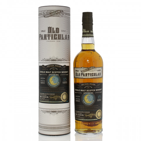 Speyburn 2007 15 Year Old Single Cask #15573 Douglas Laing Old Particular The Midnight Series