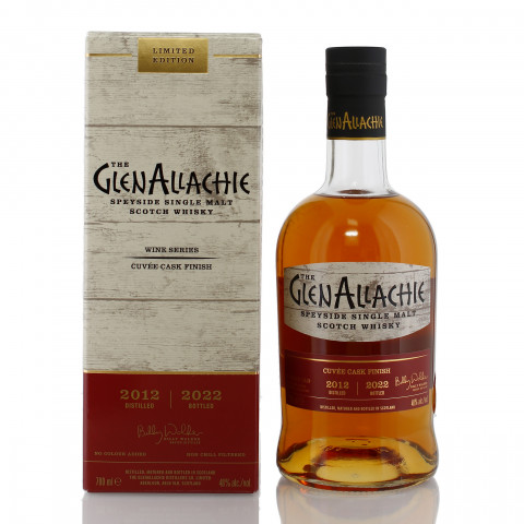 GlenAllachie 2012 9 Year Old Wine Series Cuvee Cask Finish