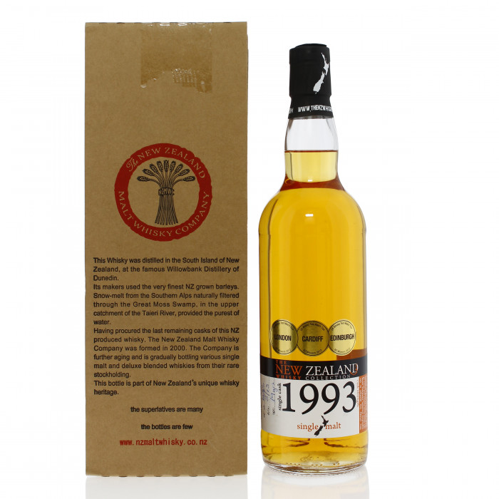 Willowbank 1993 19 Year Old Single Cask #32 New Zealand Whisky Collection