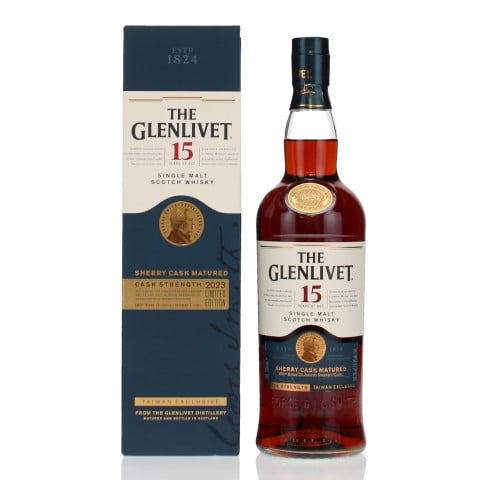 Glenlivet 15 Year Old Cask Strength 2023 Release Taiwan
