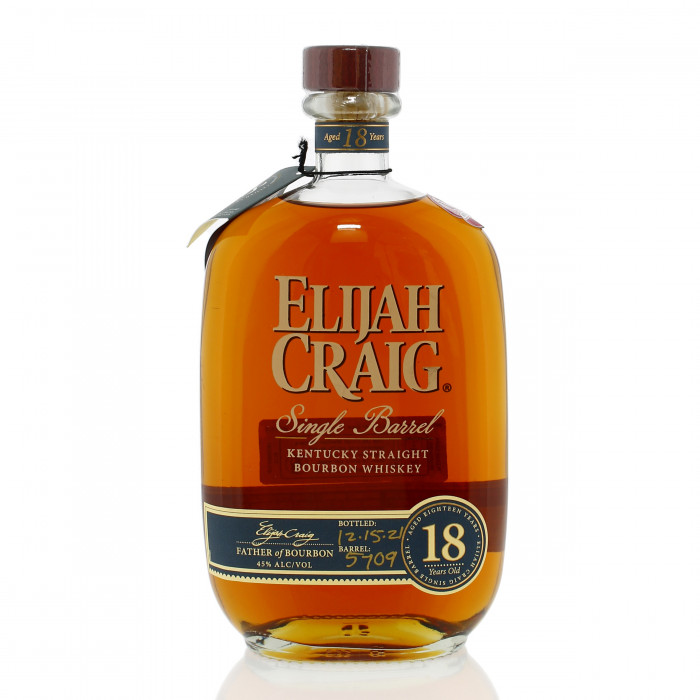 Elijah Craig 18 Year Old Single Barrel #5709