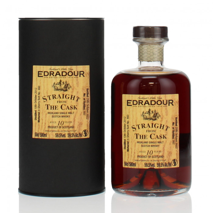 Edradour 2012 10 Year Old Single Cask #460 Straight From The Cask