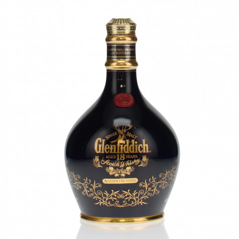 Glenfiddich 18 Year Old Ancient Reserve Blue Decanter