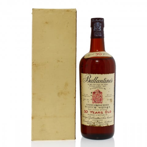 Ballantines 30 Year Old 1970s