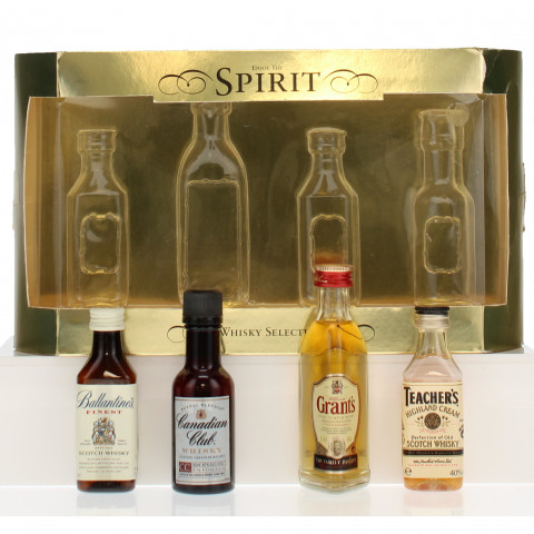 Enjoy the Spirit Whisky Selection Miniature Pack