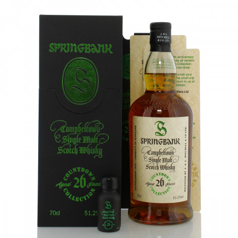 Springbank 26 Year Old The Countdown Collection 2nd Release & Sample