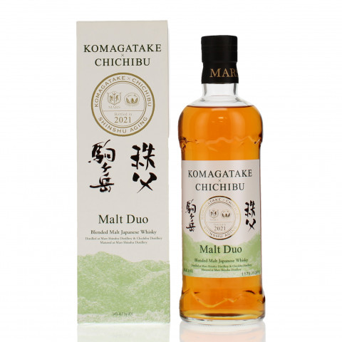 Ichiro's Malt Double Distilleries Chichibu x Mars Komagatake 2021 Release