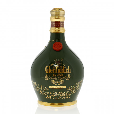 Glenfiddich 18 Year Old Pure Malt Special Old Reserve Green Decanter