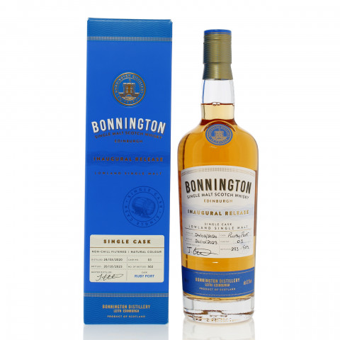 Bonnington 2020 3 Year Old Single Cask #3  Inaugural Release